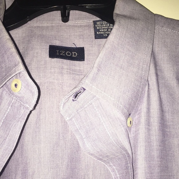 Izod Men's Button-down Long Sleeve shirt *909.2 - Picture 4 of 4